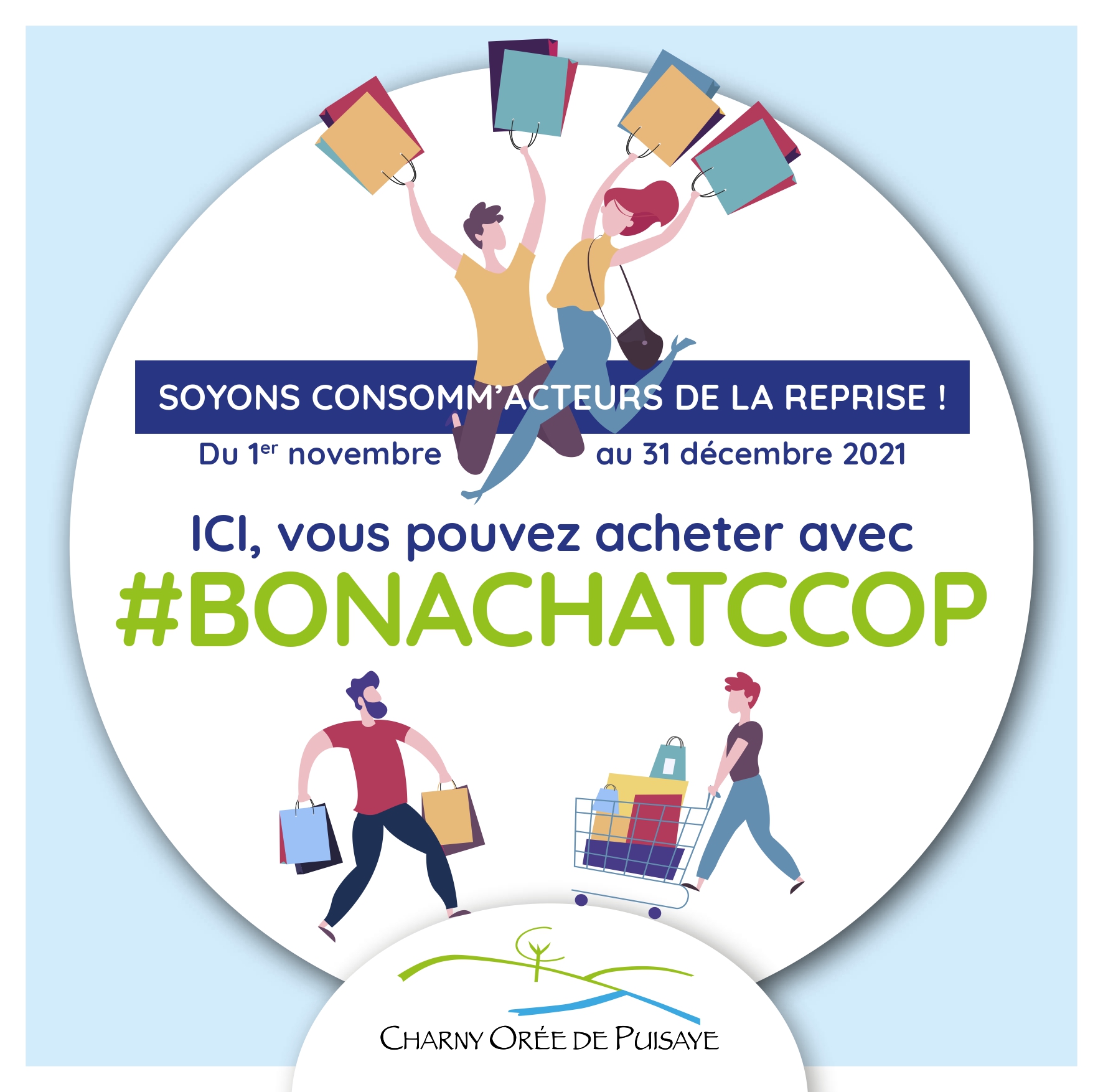 #BONACHATCCOP bons d'achat Charny Orée de Puisaye